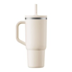 Travel cup isotherme bouchon étanche sable 90 cl