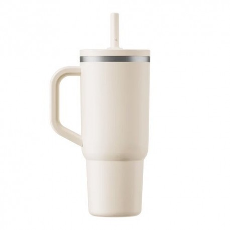 Travel cup isotherme bouchon étanche sable 90 cl