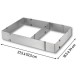 Cadre à pâtisserie extensible 27,5 à 52,5 cm