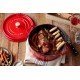 Cocotte en fonte ronde cerise ø 30 cm