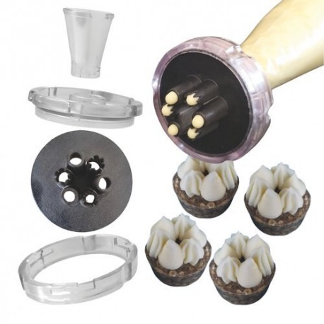 Kit Multidouille plateau cocktail cannelé et uni
