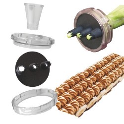Kit Multidouille plateau linéaire 3 cannelés Kit Multidouille plateau linéaire 3 cannelés