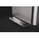 Poubelle compacteur à dechets inox noir 30/90l
