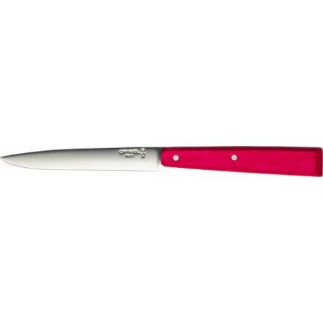 Couteau de table n°125 bon appétit manche rouge