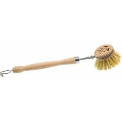 Brosse à vaisselle bois de hêtre 19 cm