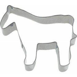 Emporte pièce inox cheval 6cm