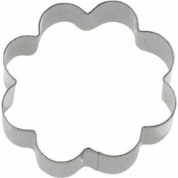 Emporte pièce inox rosace 5 cm