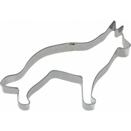 Emporte pièce inox chien 10 cm