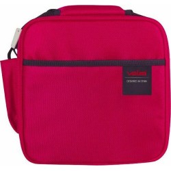 Lunch bag isotherme Soft rouge ou noir + 2 récipients