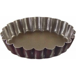 MOULE A TARTELETTE ROND ANTI-ADHERENT 10CM /6