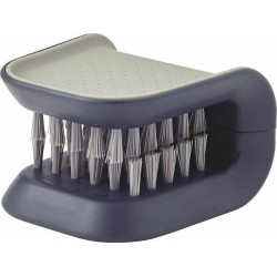 Brosse à vaisselle spécial couteaux et couverts gris