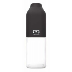 Bouteille carrée noire 50cl