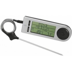 Sonde Mastrad de Cuisson: Thermometre de Cuisine Digital, avec alarme,  thermo-sonde inox