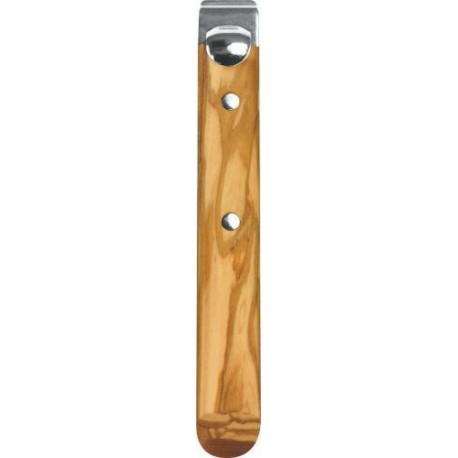Poignée amovible casteline bois d'olivier 19 cm