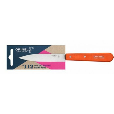 Couteau d'office Opinel n°112 mandarine