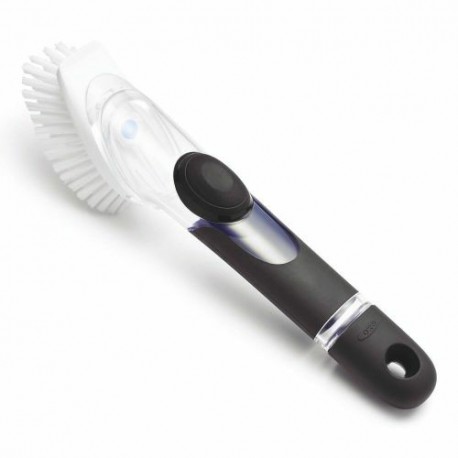 Brosse à manche distributrice de savon Oxo