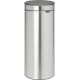 Poubelle Touch Bin inox mat 30 L