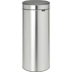 Poubelle Touch Bin inox mat 30 L