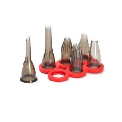 Lot de 6 douilles garnir tritan et support pour tube piston