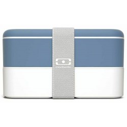 Boite repas rectangulaire denim
