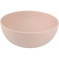 Saladier fibre de bambou rose poudre ø 24cm