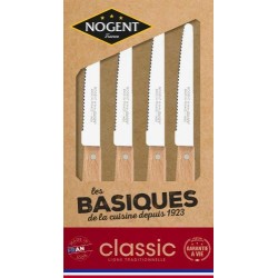 Couteaux de table Les basiques classic - lot de 4