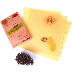 Emballage à la cire d'abeille taille M /3
