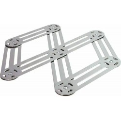 Dessous de plat extensible inox