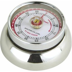 Minuteur magnétique acier chrome