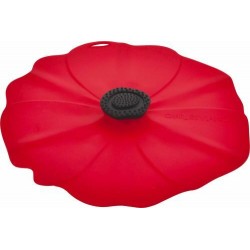 Couvercle hermétique silicone coquelicot ø 23cm