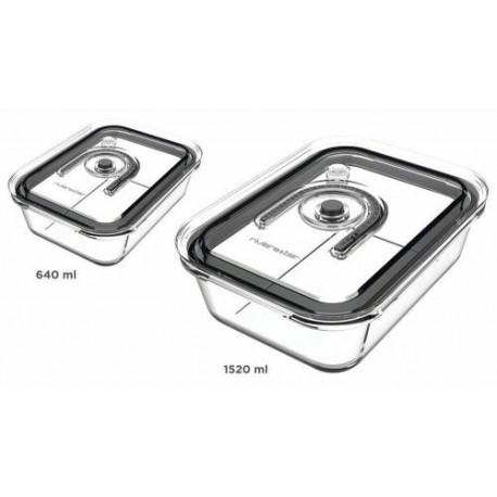 Boite de conservation sous vide verre 64 cl et 152 cl