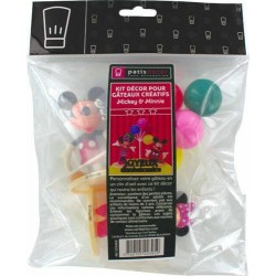 Décors gâteau anniversaire Mickey et Minnie