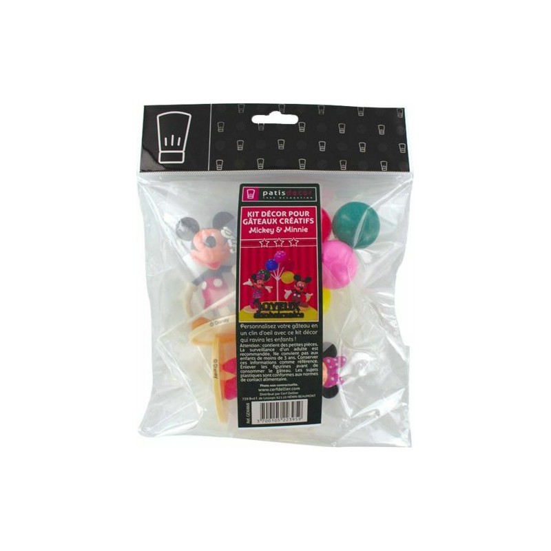 1 Kit de décoration de gâteau - Minnie