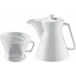 Cafetière porcelaine avec filtre