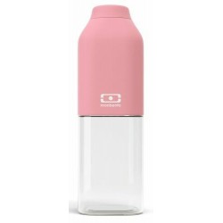 Bouteille carrée rose flamingo 50cl