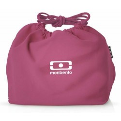 Sac pour bento rose blush