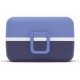 Boite repas enfant bleu infinity