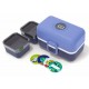 Boite repas enfant bleu infinity