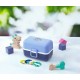Boite repas enfant bleu infinity
