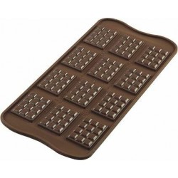 Moule mini-tablette chocolat 12 emp.