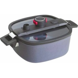 Sauteuse fonte d'aluminium avec couvercle active lite