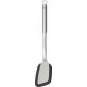 Spatule droite inox et silicone 34,5cm