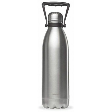 Bouteille isotherme avec poignée inox 1,5 l