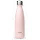 Bouteille isotherme rose pastel 50cl