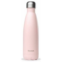 Bouteille isotherme rose pastel 50 cl