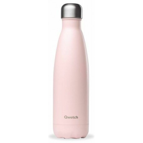 Bouteille isotherme rose pastel 50cl