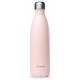 Bouteille isotherme rose pastel 75 cl