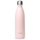 Bouteille isotherme rose pastel 75cl