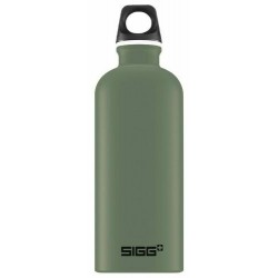 Bouteille traveller vert olive