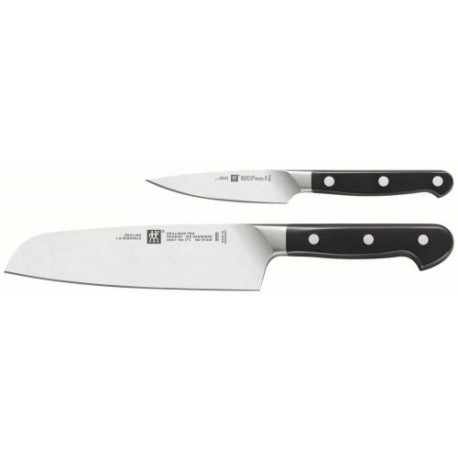 Couteau d'office 10 cm et couteau Santoku 18 cm